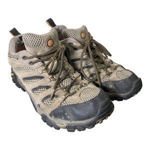 Merrell Moab Continuum Low Hiking Shoes J86595W Vibram Walnut Brown Mens 8 41.5